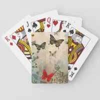 Butterflies Poker Cards