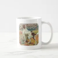 Vintage Hunting Dog Label Coffee Mug