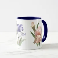 Iris Flower Garden Mug