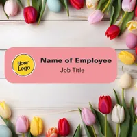 Multi Color Employee Magnetic Or Safety Pin Name Tag