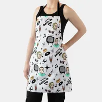 Retro Pop 1950's Style Nostalgic Graphics    Apron