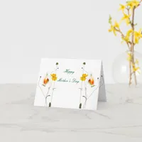 Folded greeting card 