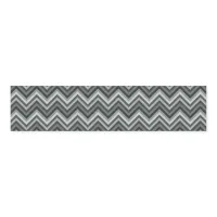 Shades of Gray Zig Zag Stripes Napkin Bands