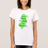 Lyme Disease Awareness in New Jersey T-Shirt