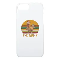 F-Caw-F Chicken Humor Essential Minimal Clean iPhone 8/7 Case