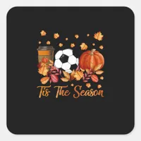 Tis Season To Basic - Psl Classic Square Sticker