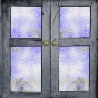 Classy Gold Damask On Purple Watercolor Decoupage Tissue Paper