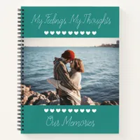 Photo Romantic Diary, Thoughts & Memories Notebook