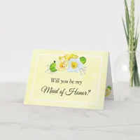 Maid of Honor Proposal Card