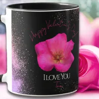 I Love You - Rose -Valentines Personalized Trendy  Mug