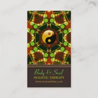 Chakra Star Energy YinYang NewAge Business Cards