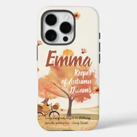 Autumn Dreams Girls – Personalized Art Poster iPhone 16 Pro Case