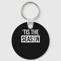 Football Tis The Season Football Season Keychain