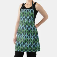 Blue Arrows Apron