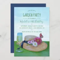 Birthday Garden Party invitation