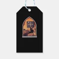 Whimsigothic Cathedral Window Classic Gift Tags