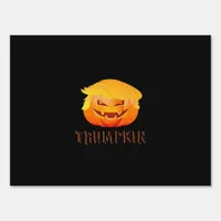 Trumpkin Halloween Classic Sign