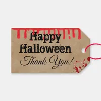 Happy Halloween Thank You Gift Tag