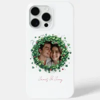 Green Ivy and Hearts iPhone 15 Pro Max Case