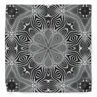 Black+White Bandana Tribalistic Pattern #4