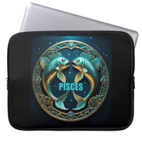 Pisces Astrology  Laptop Sleeve