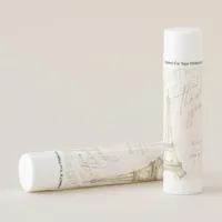French Romance Wedding Thank You Blush ID870 Lip Balm