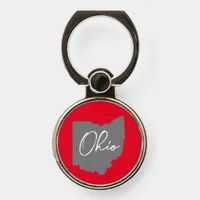 Ohio Buckeye Proud Phone Ring Stand