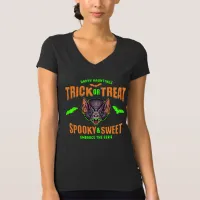 Happy Hauntings | Trick or Treat Halloween Bats T-Shirt