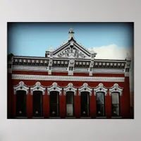 Skean's Block 1889 Albia, Iowa Poster