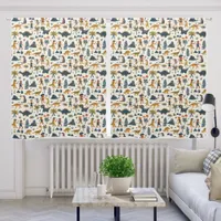 Dinosaurs and Stone Age Blackout Curtains