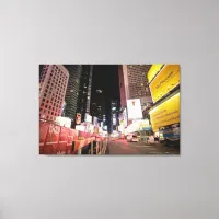 Constructing NYC Canvas Print