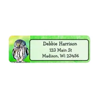Personalized Owl Return Address Labels