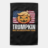 Donald Halloween - Trumpkin Make Halloween Spooky  Garden Flag