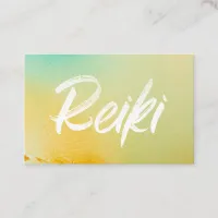 *~*Energy Healer Reiki Master Reiki Practitioner Business Card