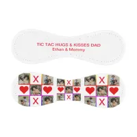 Photo Collage Tic Tac Toe Hugs Kisses Fathers Day Baseball