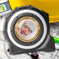 Best GRANDPA Loved Beyond Measure Custom Photo Tape Measure