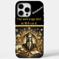 Lawyer's Golden Dedication to Justice iPhone 16 Pro Max Case