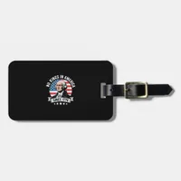 No Kings In America Since 1776 Funny Crown Luggage Tag