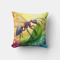  Ants in Wonderland Pillow