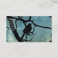 Grackle Grunge Business Card