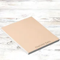 Peach name notepad