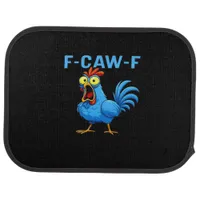 F-Caw-F Graphic Gear Creative Design Car Floor Mat