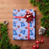 Cute Christmas Teddy Bears  Wrapping Paper