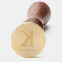 Elegant Monogram Wax Seal Stamp