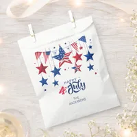 Happy 4th of July Hanging Stars ID1103 Favor Bag