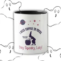 Personalized Hocus Pocus Coffee Brew Witch Mug