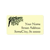 Labels - Weeping Branches with Address