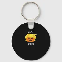 Halloween Trumpkin Design  Keychain