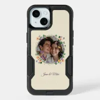 Romantic Ivy and Butterflies iPhone 15 Case