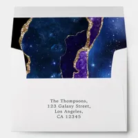 Galaxy Agate Envelope